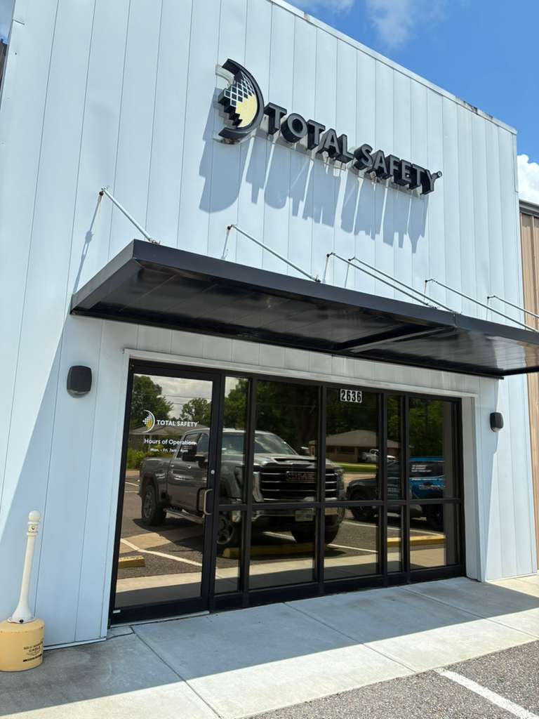 Commercial storefront with solar control window film